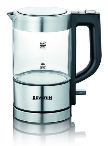 EAN 4008146035678 - Severin WK 3472 tetera eléctrica 0,5 L 1100 W Plata imagen 1