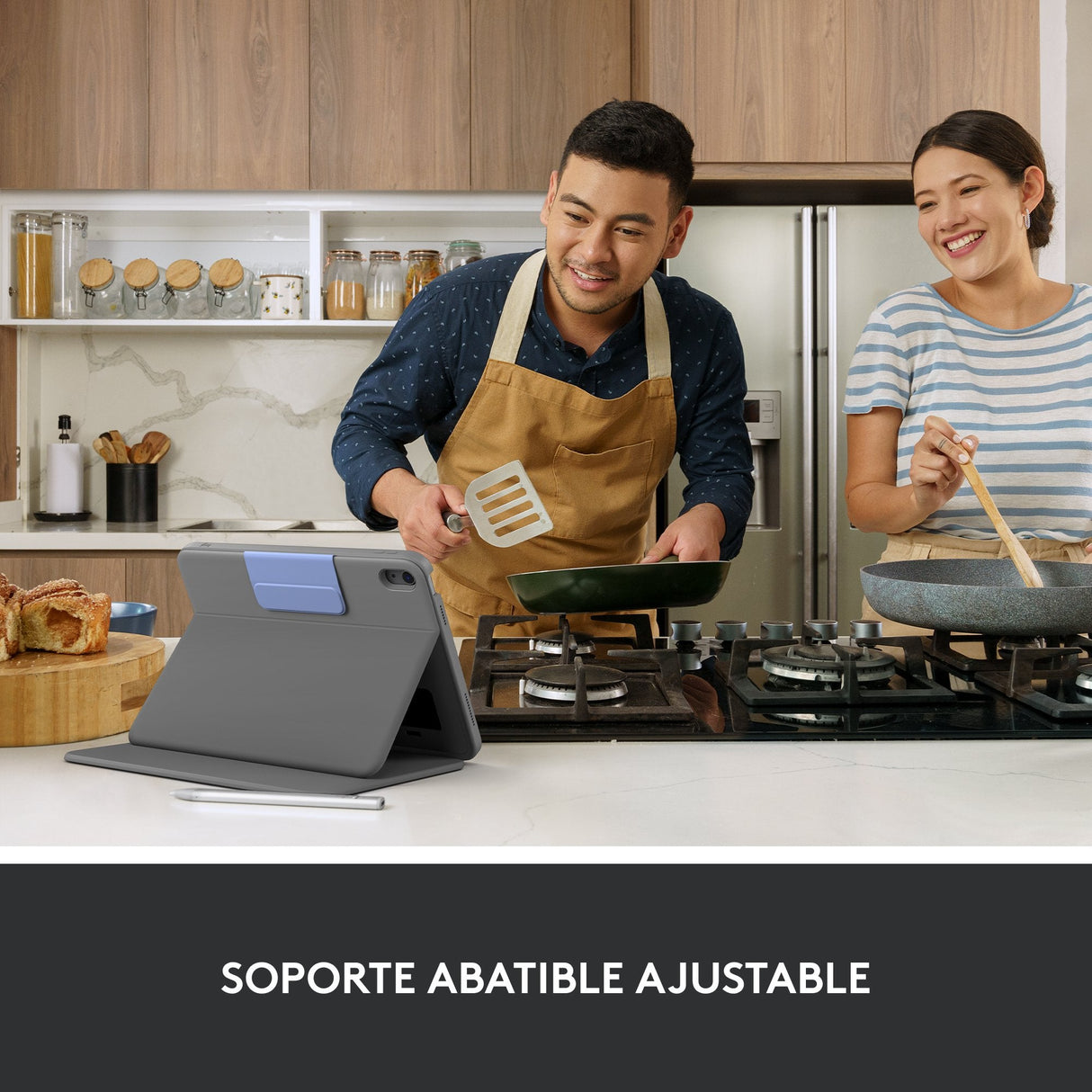 Logitech Rugged Folio Grafito Smart Connector Qwerty Español