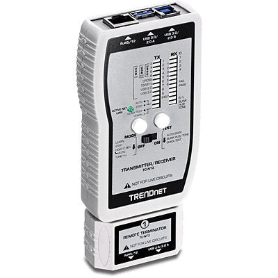 EAN 0710931401400 - Trendnet TC-NT3 comprobador de cables de red Plata imagen 2