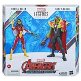 Figuras Skrull Queen & Super Skrull Beyond Earth Mightiest Los Vengadores Avengers Marvel 15cm