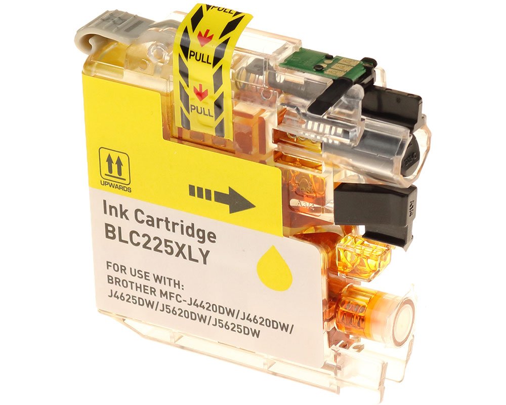 G&G Tintencartucho Compatible Con Brother Lc-225xly Amarillo