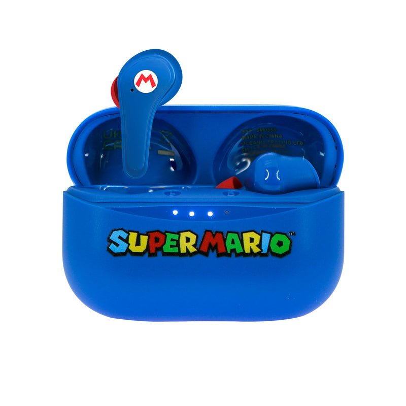 Auriculares Inalambricos Blue Super Mario Nintendo