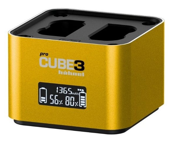 Hähnel Doppelcargador Pro Cube 3 - Nikon Con Lcd-Display Retail