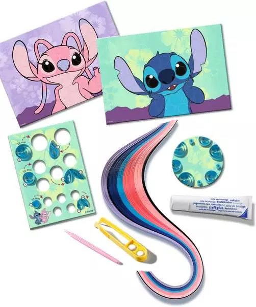 Ravensburger Becreative Paper Art Smoilling Stitch, Plewinging 23750