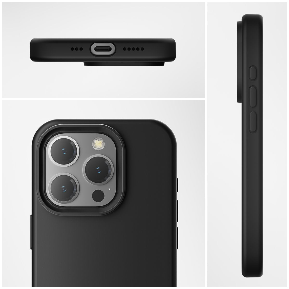 4smarts Funda De Silicona Cupertino Para Apple Iphone 15 Pro Compatible Magsafe
