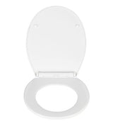 EAN 4008838722510 - WENKO 21901100 asiento de inodoro Tapa dura de inodoro Termoplástico Blanco imagen 2