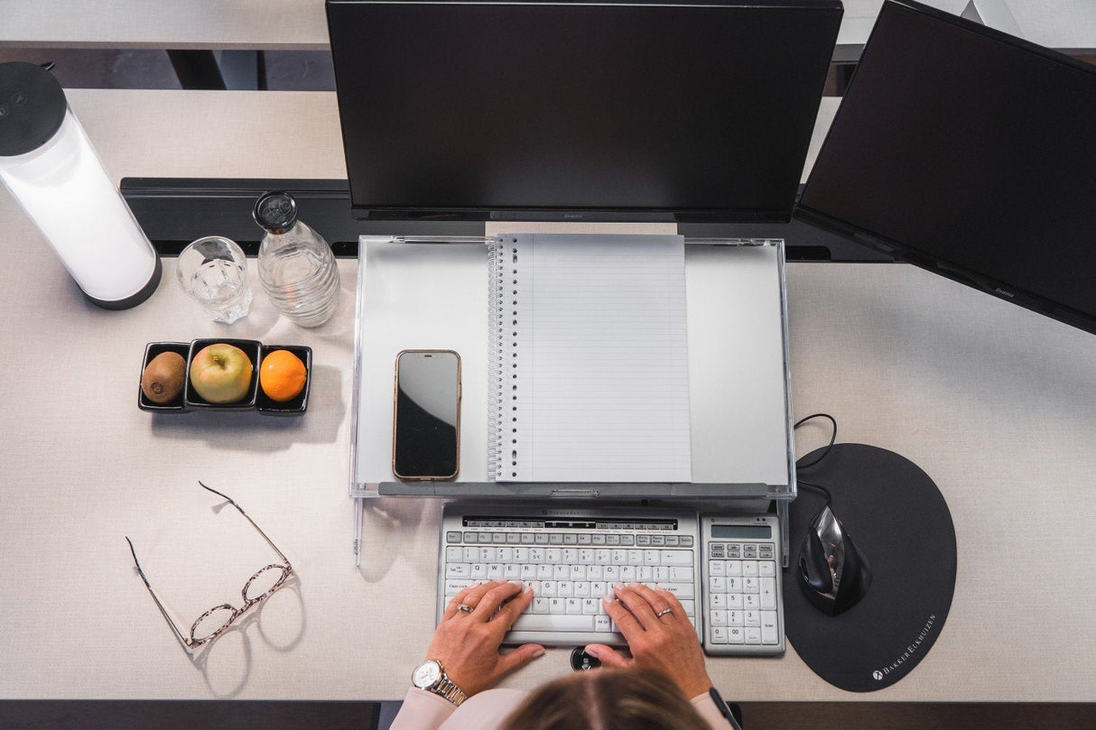 Porta Documentos Bakkerelkhuizen Flexdesk 640 Con Superficie De Trabajo Extraíble