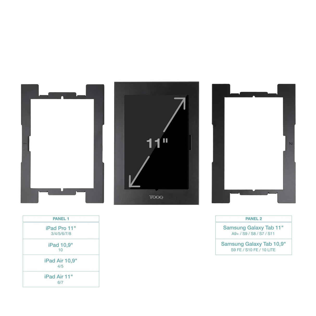 Marco Antirrobo Para Tablet Tooq Tqatte2601-S-B Negro