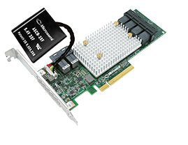 Adaptec Smartraid 3154-24i 4gb Sas 24 Hdd Sgl. Pcie X8 12 Gbps Low Profile