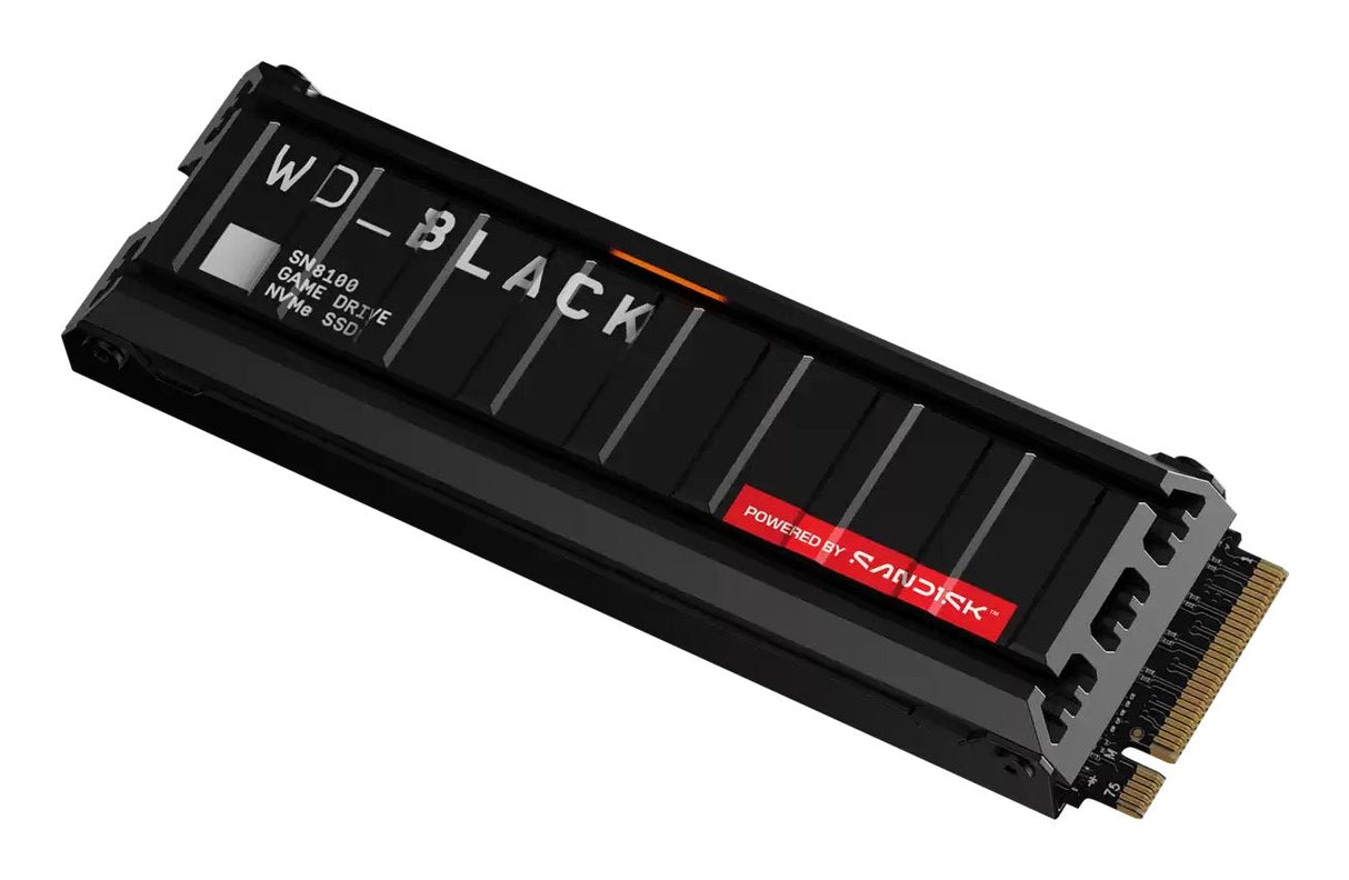 Wd Black Sn8100 Ssd 8 Tb Interno M.2 2280 Pci Express 5.0 X4 (Nvme) Tcg Opal Encryption 2.02 Difusor De Calor Integrado