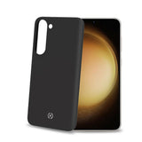 Celly Cromo Funda Para Galaxy S23+ 5g  (6.6") Negro
