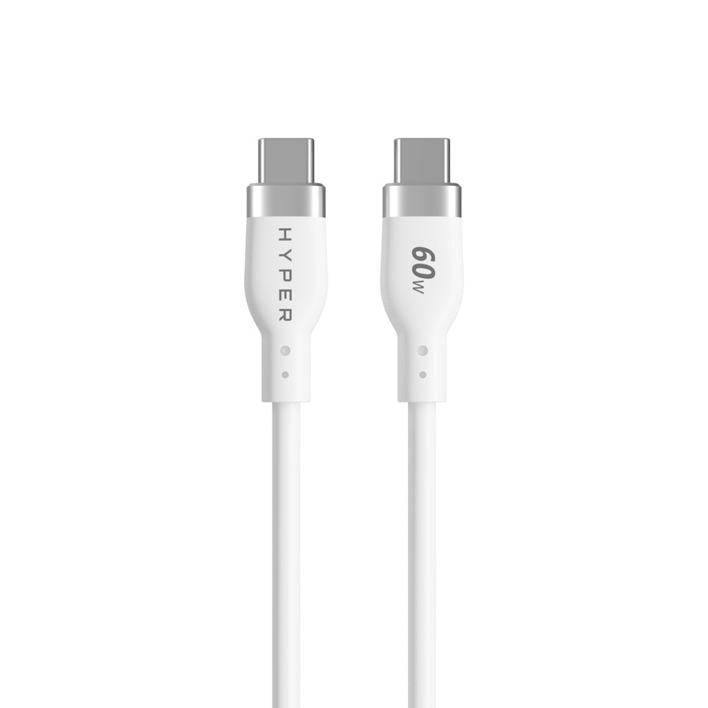 Cable Hyper Hyperjuice Usb Usb 2.0 1,5 M Usb C Blanco