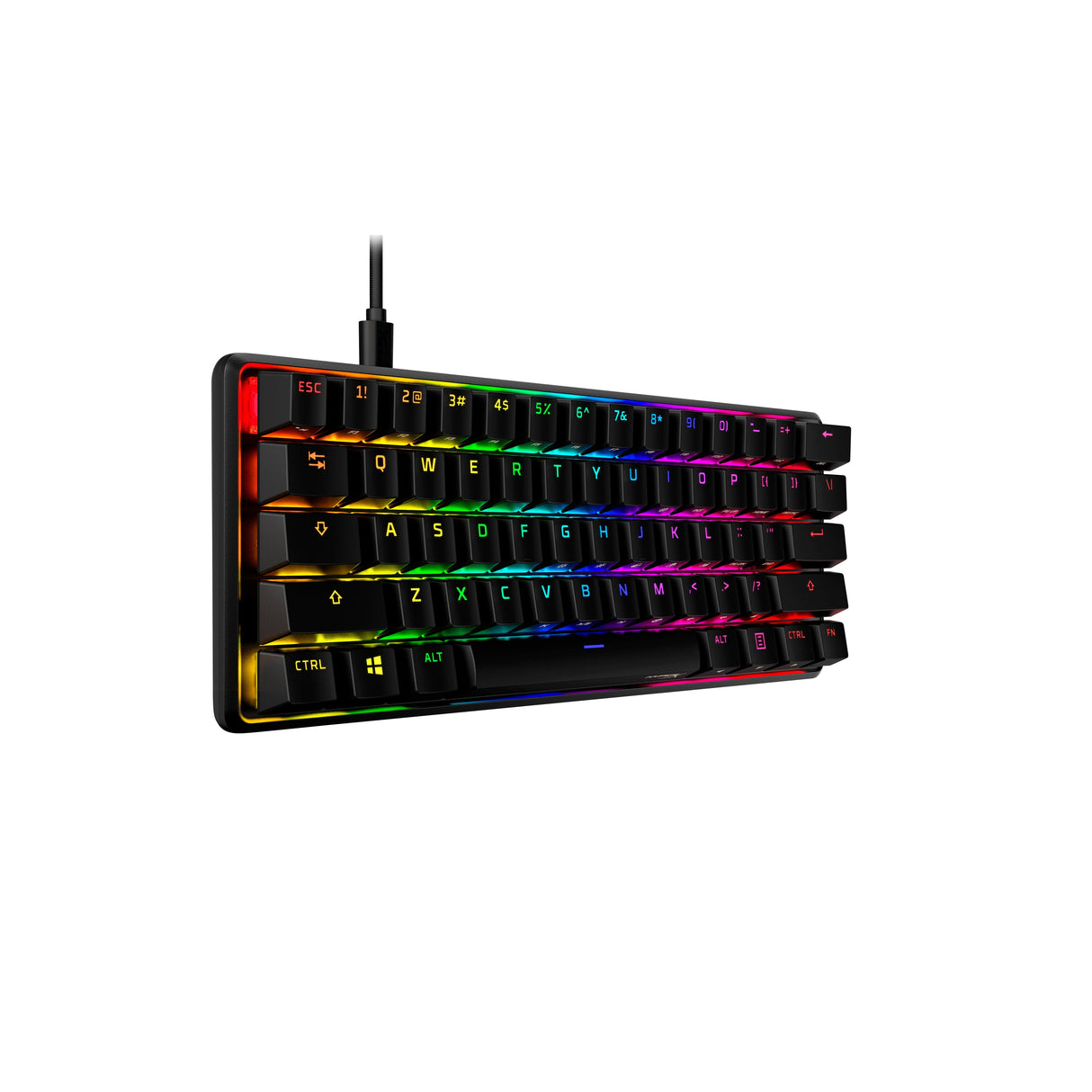 EAN 0196188048948 - HyperX Alloy Origins 60 - Mechanical Gaming Keyboard - HX Red (US Layout) (HKBO1S-RB-US/G) teclado Juego  imagen 2