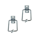 19" Cable Management Bracket 40 X 80 Mm, Steel, 2 Pcs.