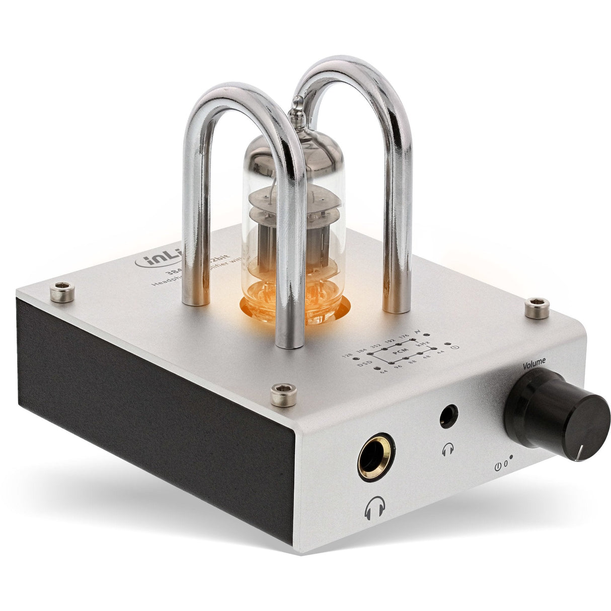 Inline Ampusb, Hi-Res Audio Hifi Dsd Usb Audio Dac, Amplificador De Tubo De Vacío Para Auriculares, 384 Khz/32 Bits