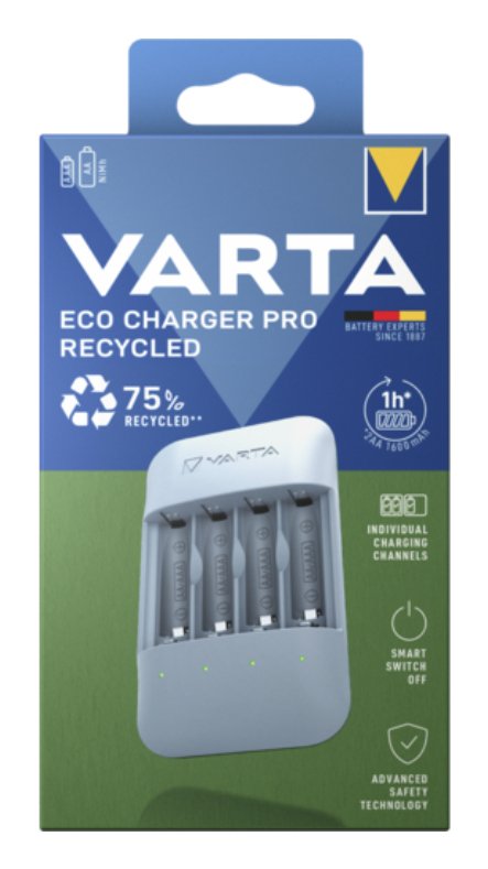 EAN 4008496073573 - Varta Eco Charger Pro cargador de batería Pilas de uso doméstico USB imagen 2