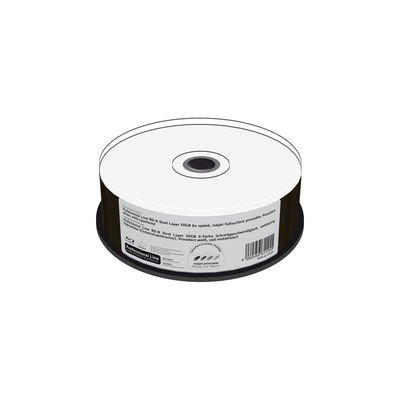 Mediarange Bd-R Dual Layer 50gb 6x Voll Bedruckbar 25pccakeb
