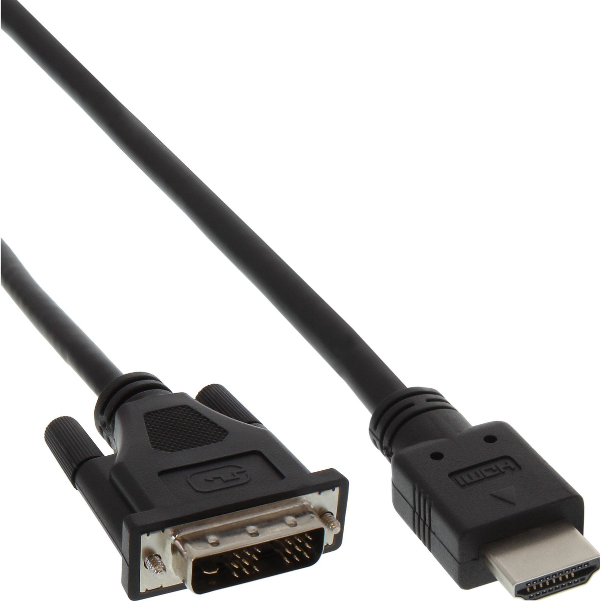 Inline Cable Hdmi Macho A Dvi Macho 18+1 Negro 2m