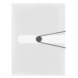 Herlitz Gummizugmappe A4 Pp Transparentee Farblos