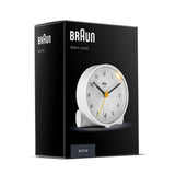 Reloj Despertador De Cuarzo Braun Bc 01 W Blanco