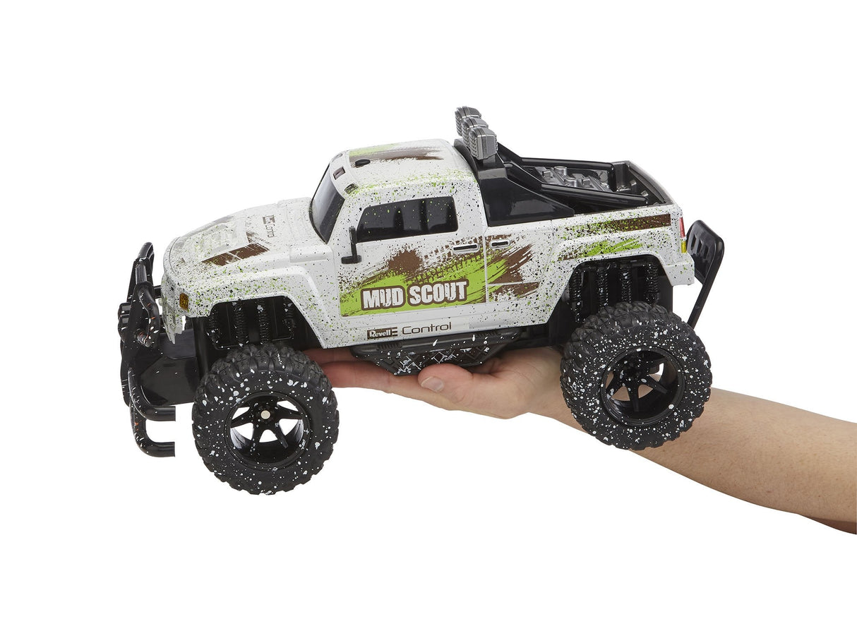 Rc Truck New Mud Scout Weiss/Braun