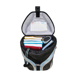 Herlitz Softlight Greenline Cyber Soccer Juego De Mochila Escolar Niño Poliéster Azul, Azul Oscuro