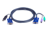 Usb Cable 6m 2l5506up, 6 M, Vga, Black, 2l-5506up