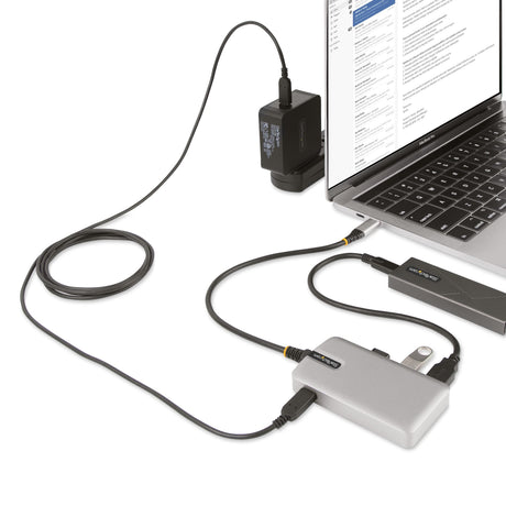 EAN 0065030893022 - StarTech.com HB31C3A1CDPPD3 hub de interfaz USB 3.2 Gen 2 (3.1 Gen 2) Type-C 10000 Mbit/s Plata imagen 9