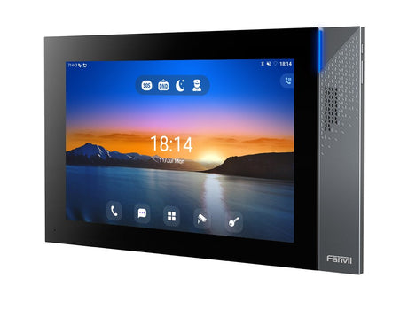 EAN 6937295603439 - Fanvil i57A sistema de intercomunicación de video 25,6 cm (10.1") Acero inoxidable, Negro imagen 1