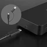 EAN 4002888433662 - Lindy 43366 base para portátil y replicador de puertos Acoplamiento USB 3.2 Gen 2 (3.1 Gen 2) Type-C Negr imagen 6