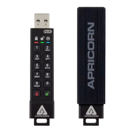 EAN 0708326914635 - Apricorn ASK3 unidad flash USB 8 GB USB tipo A 3.2 Gen 1 (3.1 Gen 1) Negro imagen 4