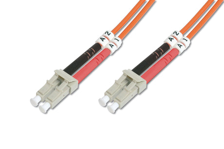 EAN 4016032308843 - Digitus LC OM4, 10m Cable de fibra óptica e InfiniBand I-VH Naranja imagen 1