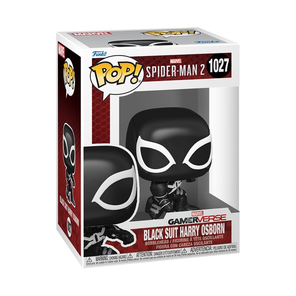 Figura Pop! Marvel Spider-Man 2 - Black Suit Harry Osborn