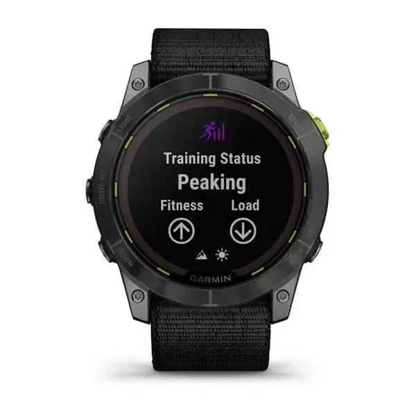 Zegarek Sportowy Garmin Enduro 2 Solar Black Carbon Gray Dlc Ti Ultrafit Band