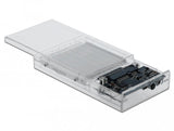 Delock Caja Externa  2 X 2.5" Sata Hdd / Ssd Usb Type-C