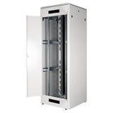 Roline 19-Zoll Netzwerkschrank Pro 47 He, 800x800 Bxt Glastr Grau