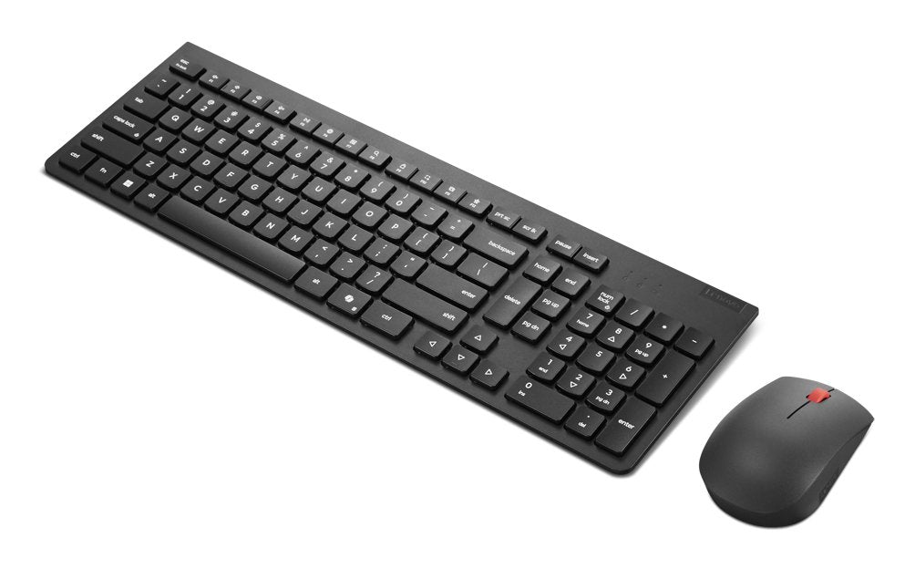 EAN 0195892116813 - Lenovo 4X31R64497 teclado Ratón incluido Oficina RF inalámbrico Nórdico Negro imagen 2