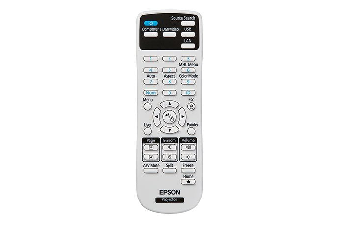 Epson 2181788 Mando A Distancia Ir Inalámbrico Proyector Botones