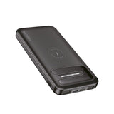 Logilink Pa0305, 8000 Mah, Lithium Polymer (Lipo), Inalámbrico Aufladen, 3,7 V, 10 W, Negro