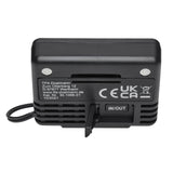 Tfa-Dostmann 30.1066.01 Termómetro Ambiental Estación Meteorológica Electrónica Interior Exterior Negro