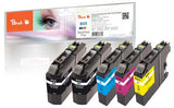 Tinta Peach Pi500-135  Brother Lc-223 Negro, Cian, Magenta, Amarillo 15 Ml, 7,6 Ml, 725 Páginas, Multipack