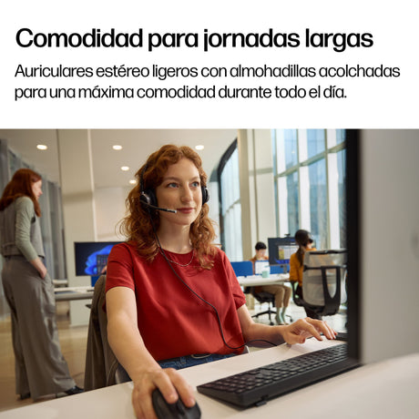 EAN 0199251820878 - HP Poly Mission 625 Stereo USB Wired Headset Alámbrico Diadema Business/Everyday USB Tipo C Negro imagen 6