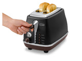 Tostadora Delonghi 2103.Bk,2 Rebanada(S) Negro 900 W