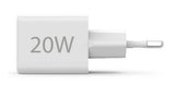 Cargador  Hama 00201991 De Dispositivo Móvil Auriculares, Batería Portátil, Smartphone, Tableta Blanco Corriente Alterna Carga Rápida Interior