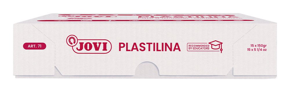 EAN 8412027007092 - Jovi PLASTILINA Pasta de modelar 2,25 kg Amarillo 1 pieza(s) imagen 2