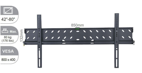 EAN 5711783797906 - Vivolink VLMW4280 soporte para TV 2,03 m (80") Negro imagen 2