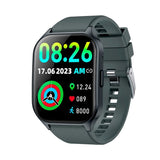 Cool Smartwatch Pantalla Amoled Curved Silicona Gris Oscuro