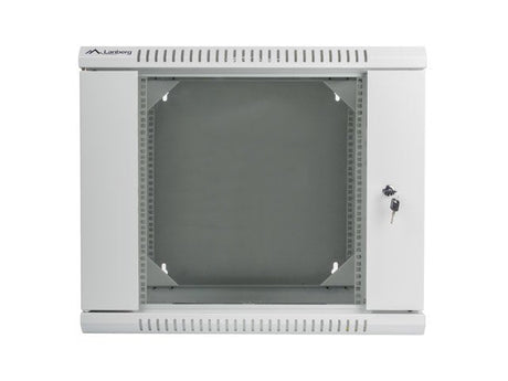 EAN 5901969403930 - Lanberg WF02-6609-10S armario rack 9U Bastidor de pared Gris imagen 2