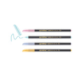 Edding Rotulador 1200 Glitter Colour Pen Estuche 4 Ud C/Pastel