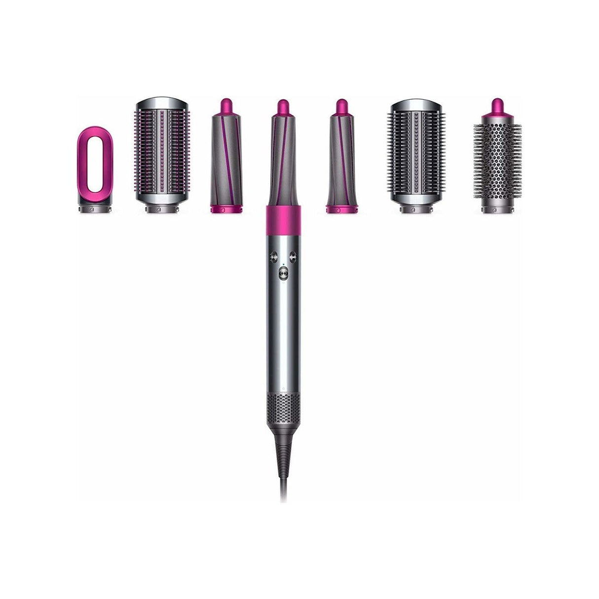 Dyson Airwrap Complete, 1300w, Con Funda, 4 Temperaturas, Gris/Fucsia 310733-01